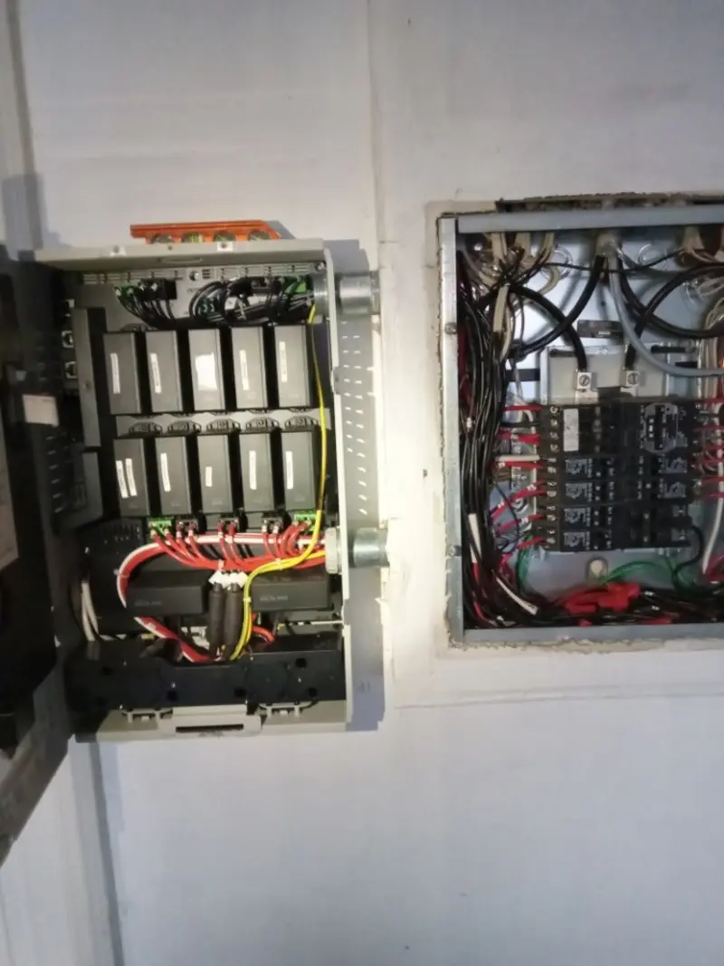 Electrical panel upgrade completed for Ring Doorbell Installation in Erda